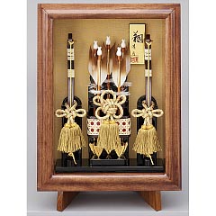 塗桐額飾り　翔